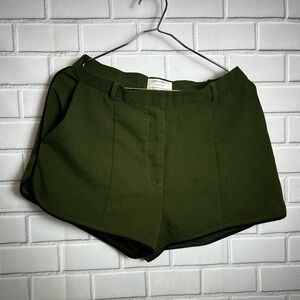Green High Waist Shorts by love & liberty juniors size L